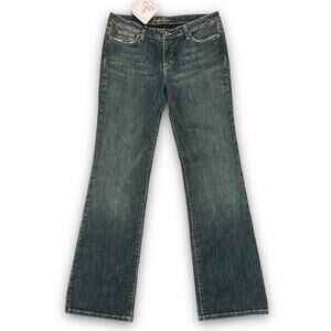 NEW FRX Future Prescription Womens Perfection Bootcut Jean Coal Gray Size 30